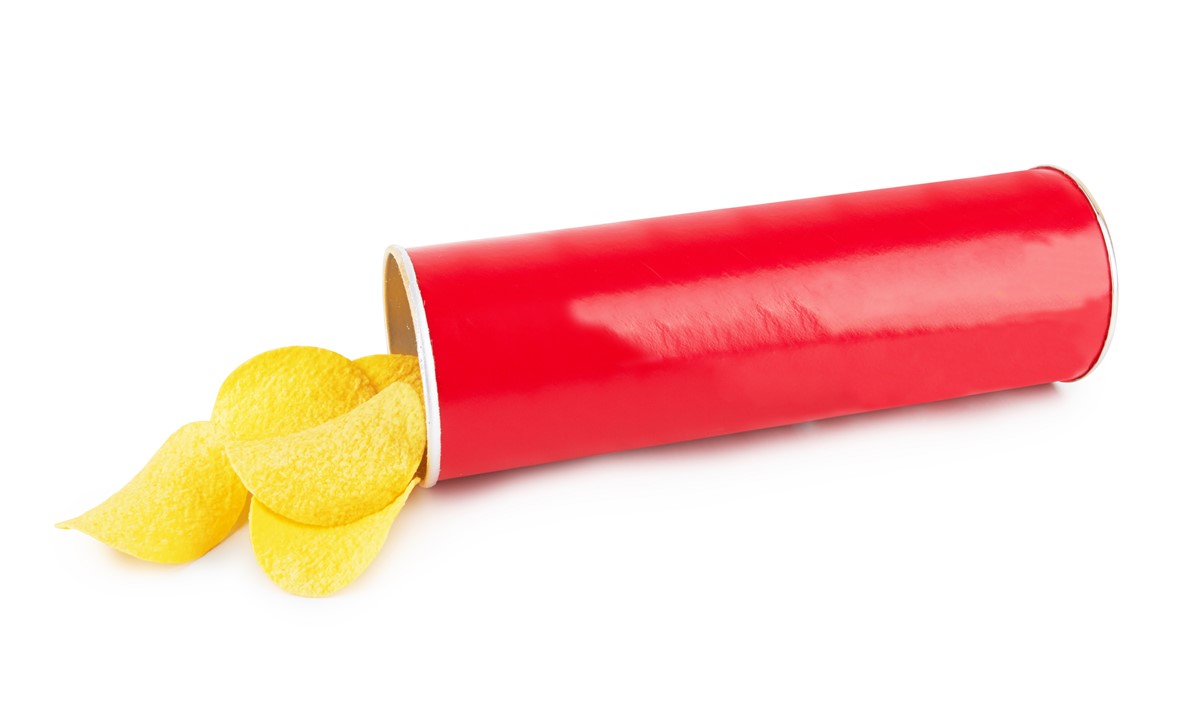 donner une seconde vie aux boîtes de Pringles