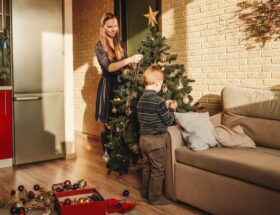 sapin de Noël pour les petits espaces et studios