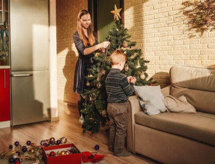 sapin de Noël pour les petits espaces et studios