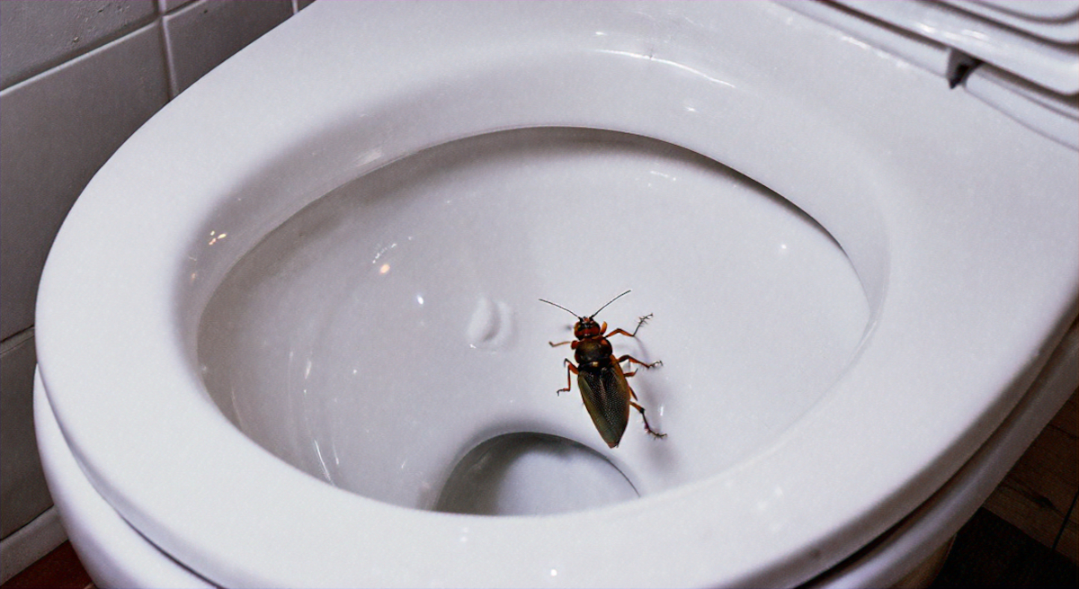insecte cuvette wc