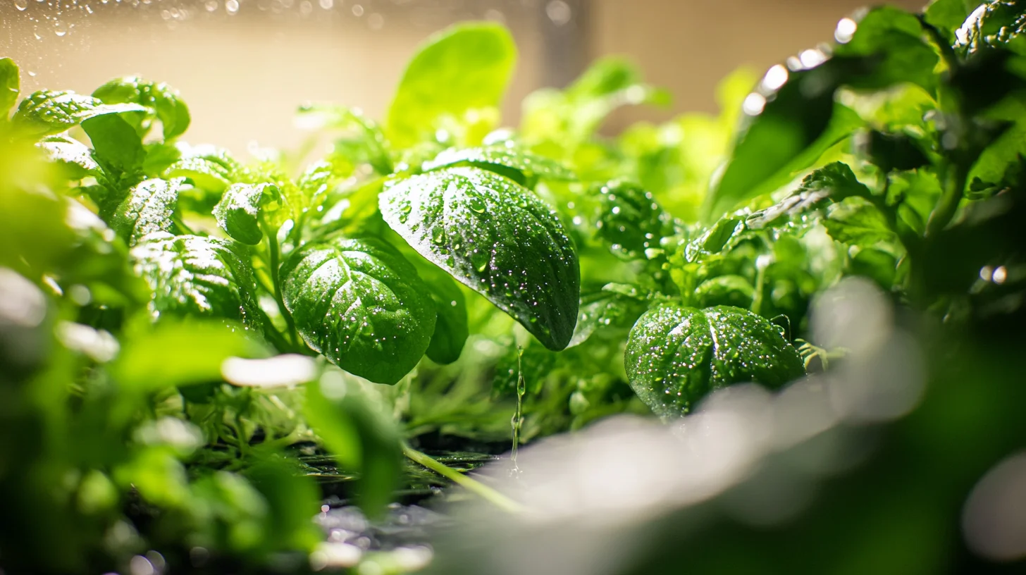 plantes en pleine santé