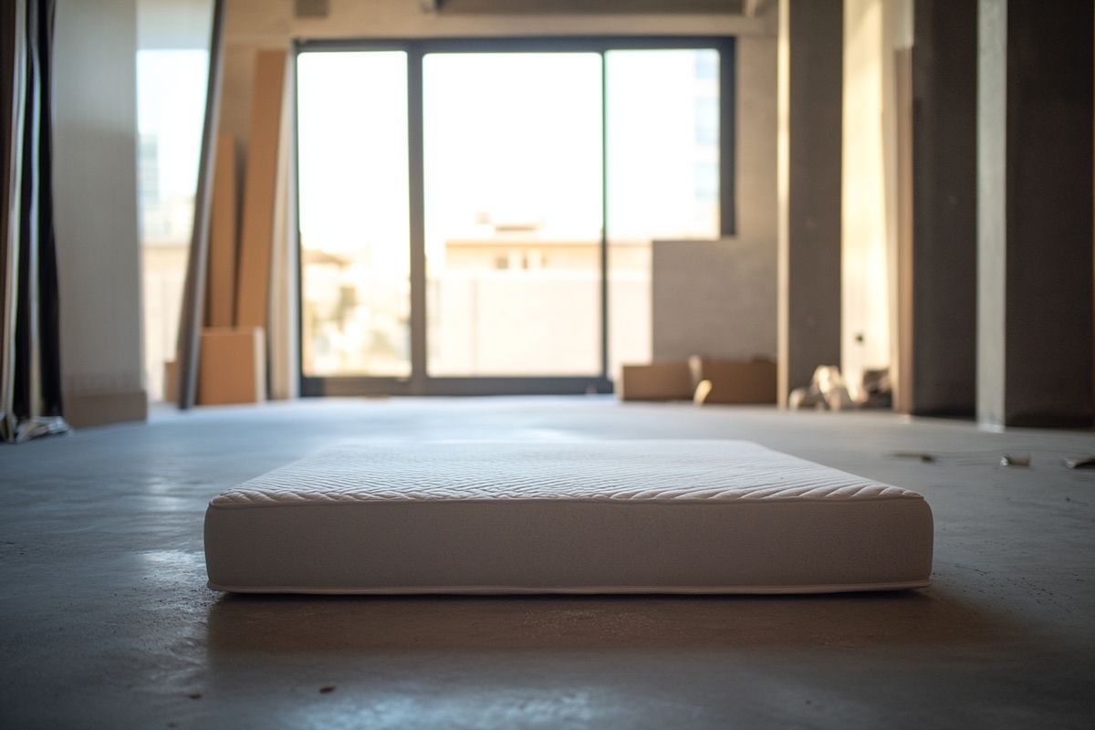 Étapes pour plier un matelas en toute sécurité