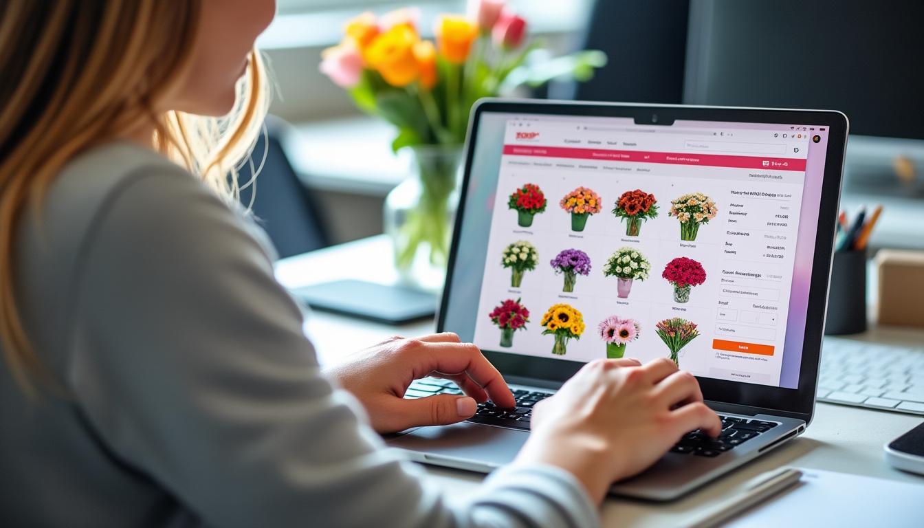 découvrez interflora, la plateforme de livraison de fleurs idéale pour tous vos événements spéciaux. que ce soit pour un mariage, un anniversaire ou une fête, choisissez parmi un large éventail de bouquets et de compositions florales pour faire plaisir à vos proches. optez pour la qualité et le service rapide d'interflora.