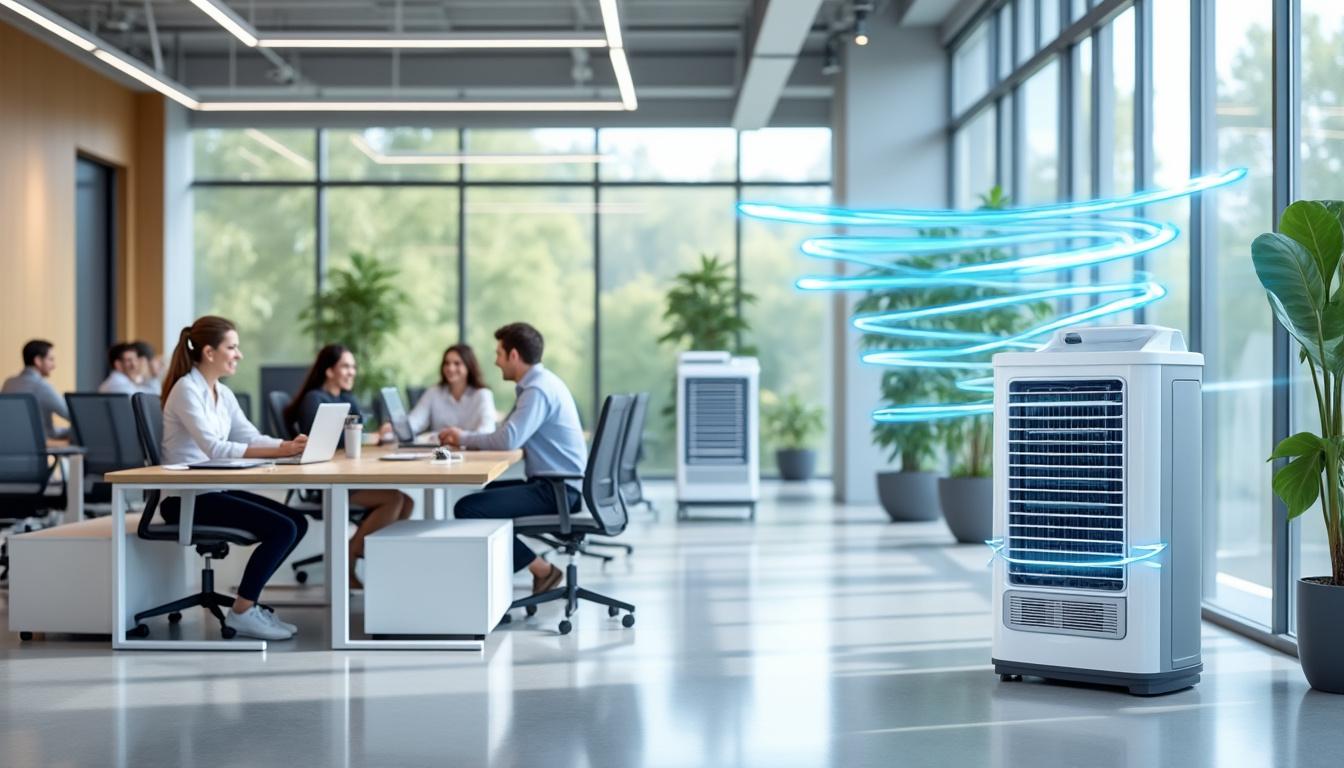 découvrez les avantages d'un caisson de rafraîchissement adiabatique pour votre entreprise. optez pour une solution écologique et économique afin d'améliorer le confort de vos espaces de travail tout en réduisant votre consommation énergétique. explorez les bénéfices et pourquoi ce système est parfait pour les entreprises soucieuses de leur impact environnemental.