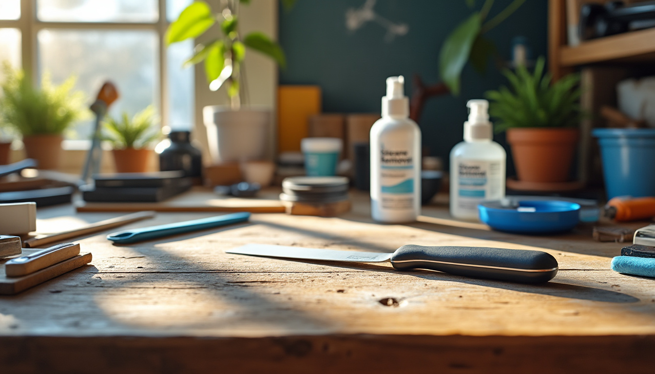 découvrez comment enlever efficacement du silicone sur un plan de travail avec les produits et outils indispensables. conseils pratiques étape par étape pour un résultat impeccable !