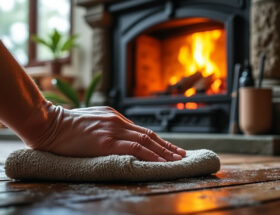 découvrez comment nettoyer efficacement un insert de cheminée en fonte avec des produits naturels. astuces écologiques et sécurité garanties pour entretenir votre foyer sans produits chimiques.