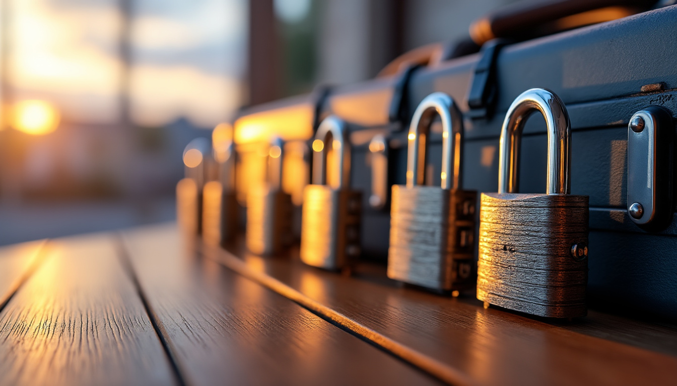 découvrez notre sélection des meilleurs cadenas pour bagage cabine, idéals pour voyager en toute sécurité. protégez vos affaires avec des cadenas fiables, pratiques et conformes aux normes tsa.