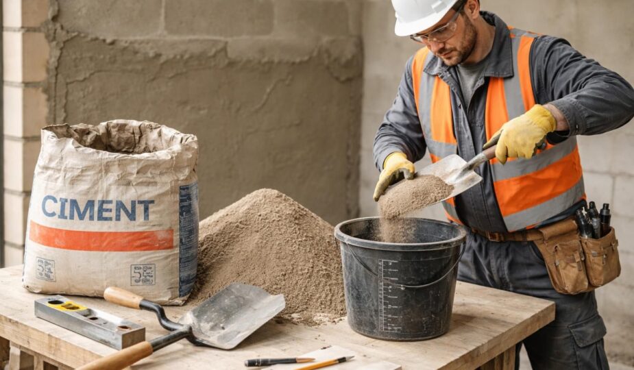 découvrez combien de sable utiliser pour un sac de ciment et suivez nos astuces pratiques pour obtenir un mélange parfait, idéal pour vos projets de construction.