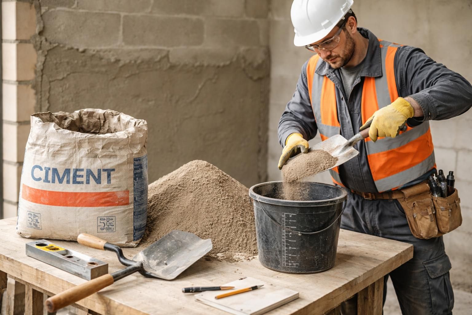 découvrez combien de sable utiliser pour un sac de ciment et suivez nos astuces pratiques pour obtenir un mélange parfait, idéal pour vos projets de construction.