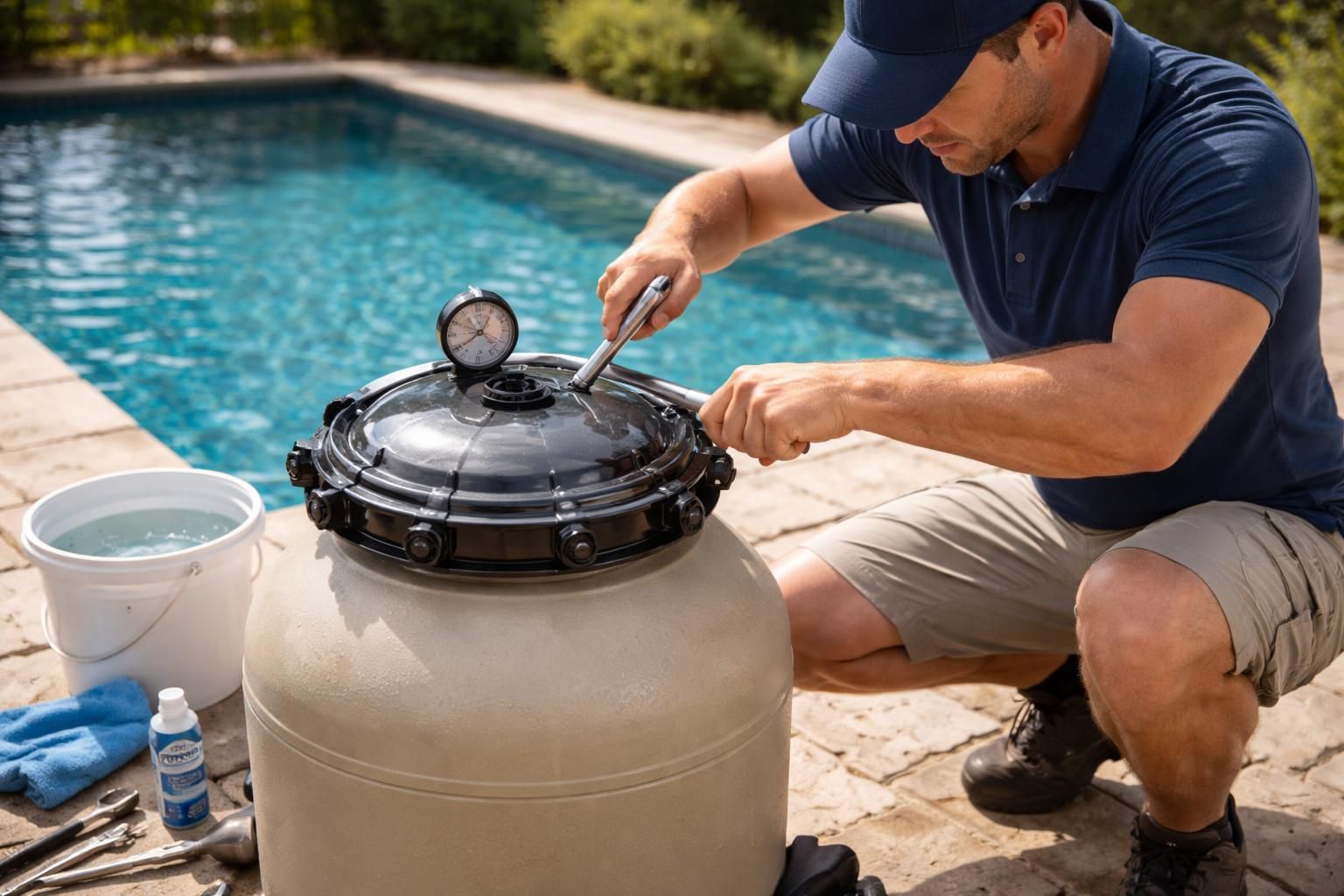 découvrez comment prévenir les fuites au niveau du couvercle du filtre à sable de votre piscine grâce à des conseils d'entretien simples et efficaces pour garantir son étanchéité et prolonger sa durée de vie.