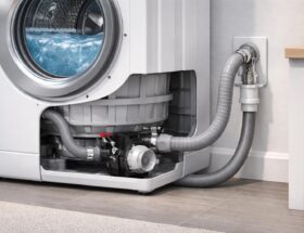 découvrez comment interpréter le schéma d'évacuation de votre machine à laver pour réaliser un entretien rapide et efficace.
