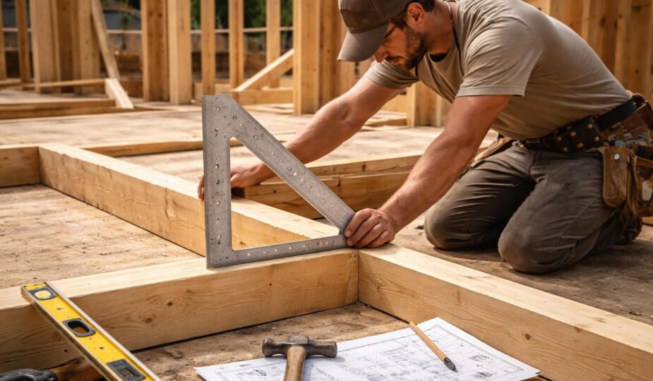 apprenez l'importance de l'équerrage 3/4/5 pour garantir la précision et la solidité de vos projets de construction. découvrez comment cette méthode simple optimise vos travaux.