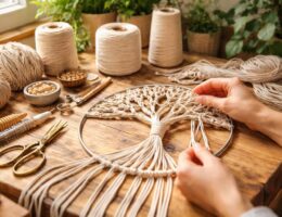 découvrez un tutoriel créatif pour réaliser un arbre de vie en macramé personnalisé. exprimez votre style unique et ajoutez une touche bohème à votre décoration.