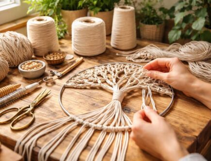 découvrez un tutoriel créatif pour réaliser un arbre de vie en macramé personnalisé. exprimez votre style unique et ajoutez une touche bohème à votre décoration.
