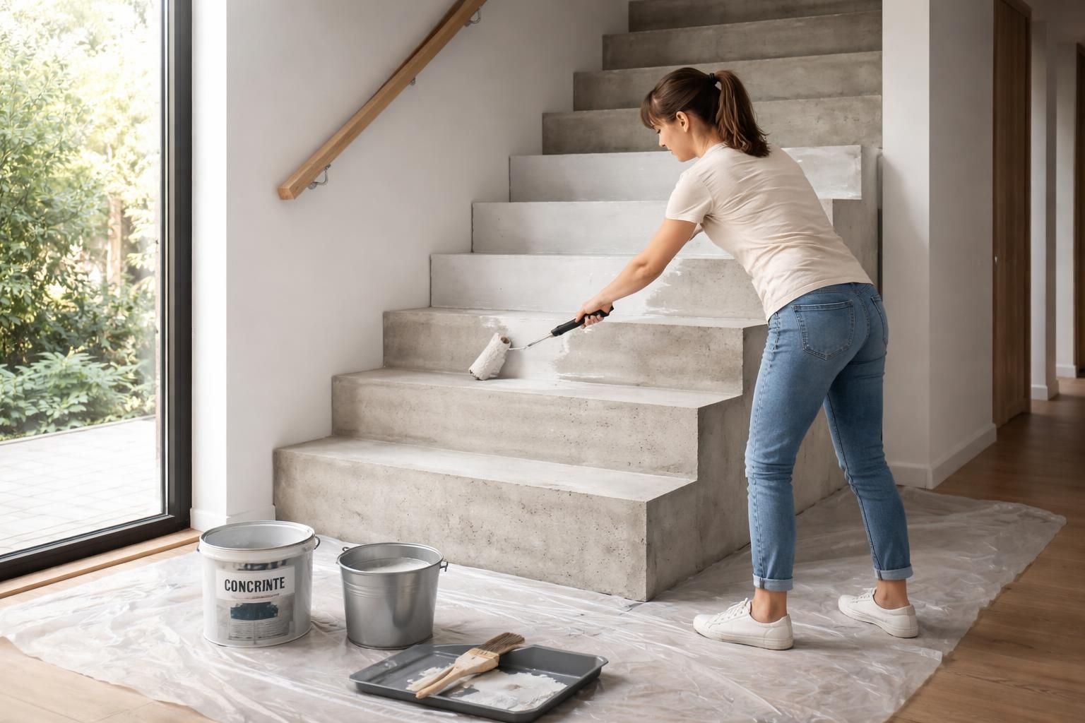découvrez notre guide complet pour peindre un escalier en béton facilement et obtenir un résultat durable et esthétique. suivez nos conseils étape par étape pour réussir votre rénovation.