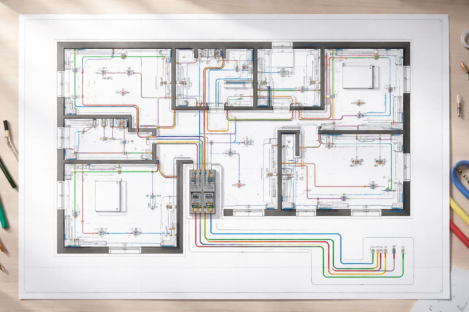 téléchargez un guide pdf complet pour l'installation électrique de votre maison, incluant plans détaillés et schémas de câblage pour un projet sécurisé et efficace.