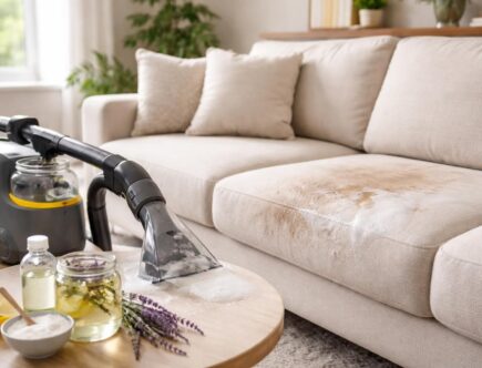 découvrez notre produit maison pour shampouineuse et canapé, une solution économique et efficace pour nettoyer en profondeur tout en économisant.