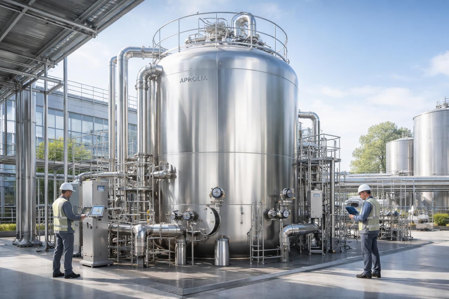 découvrez les avantages de la cuve et du stockage aprolia pour optimiser votre production, garantir la qualité et améliorer l'efficacité de vos procédés industriels.