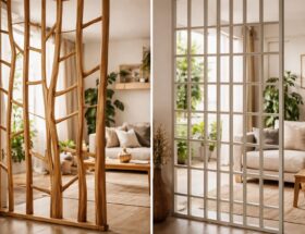 découvrez les avantages des claustras d'intérieur faits maison, alliant personnalisation, qualité et économies, comparés aux modèles préfabriqués.