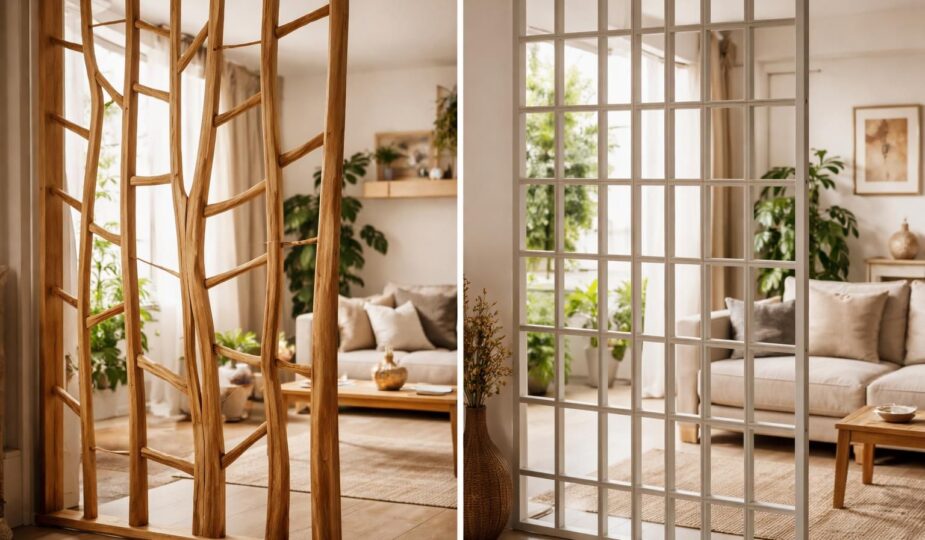 découvrez les avantages des claustras d'intérieur faits maison, alliant personnalisation, qualité et économies, comparés aux modèles préfabriqués.