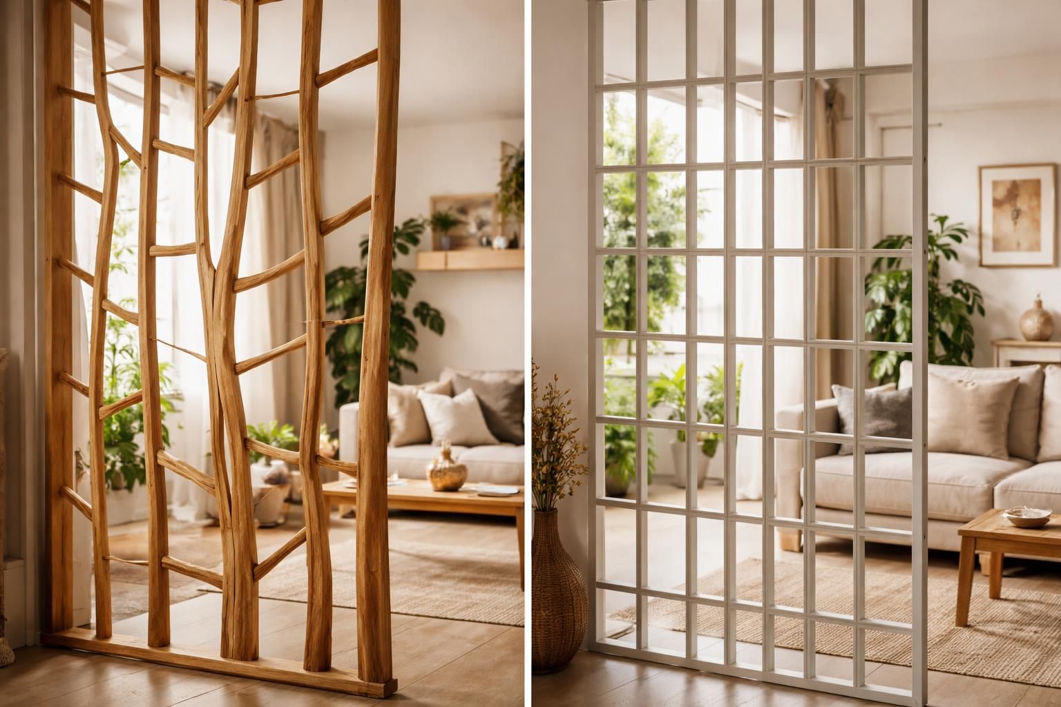découvrez les avantages des claustras d'intérieur faits maison, alliant personnalisation, qualité et économies, comparés aux modèles préfabriqués.