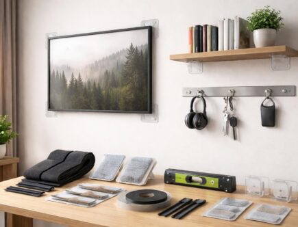 découvrez les meilleures méthodes pour fixer un objet lourd dans votre maison sans percer, alliant sécurité et facilité d'installation.