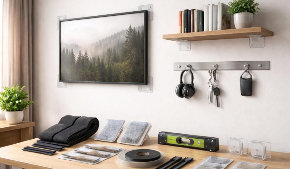 découvrez les meilleures méthodes pour fixer un objet lourd dans votre maison sans percer, alliant sécurité et facilité d'installation.