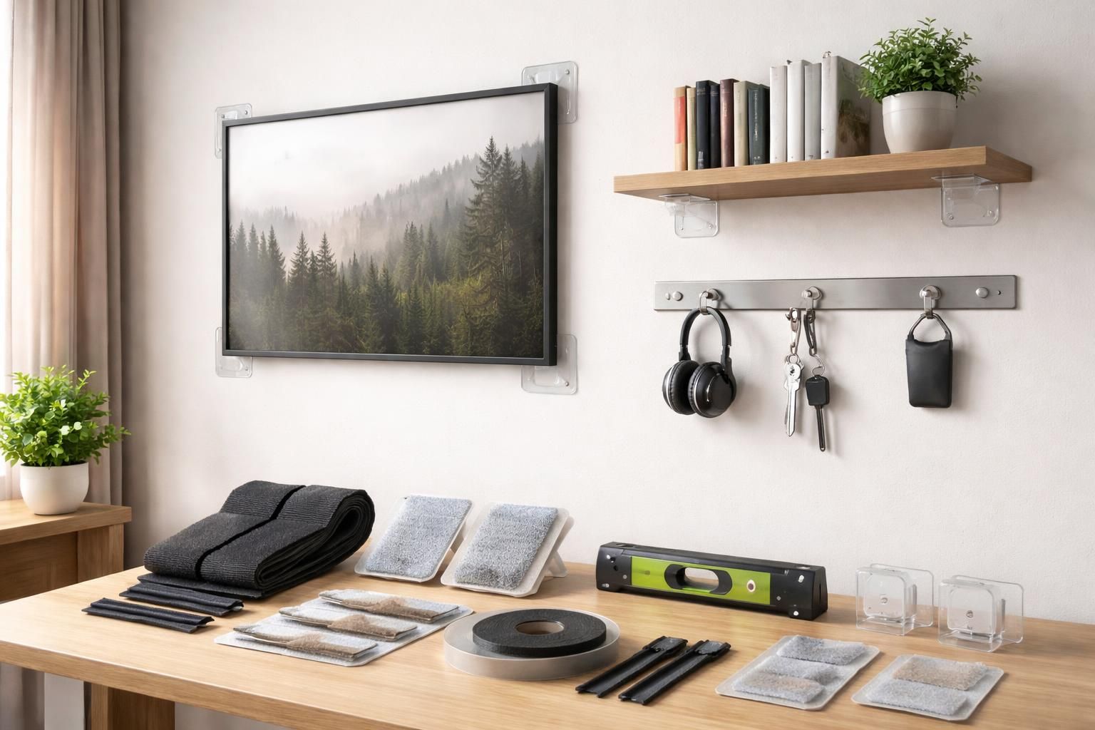 découvrez les meilleures méthodes pour fixer un objet lourd dans votre maison sans percer, alliant sécurité et facilité d'installation.