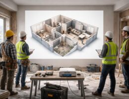 découvrez comment afficher un plan 3d en temps réel pendant vos travaux de rénovation grâce au vidéoprojecteur epson, pour un suivi précis et efficace du chantier.