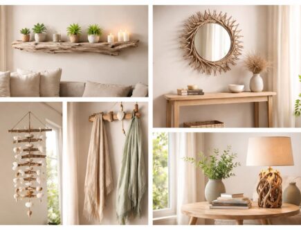 découvrez 5 idées déco en bois flotté pour créer une ambiance naturelle et apaisante dans votre intérieur.