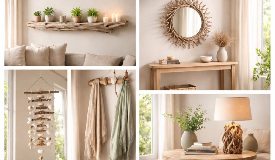 découvrez 5 idées déco en bois flotté pour créer une ambiance naturelle et apaisante dans votre intérieur.