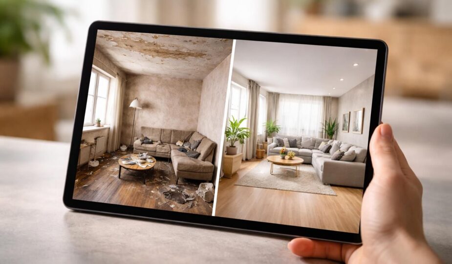 découvrez des photos avant/après de rénovations, facilement triées et consultables sur votre tablette samsung galaxy pour un suivi pratique et visuel de vos projets.