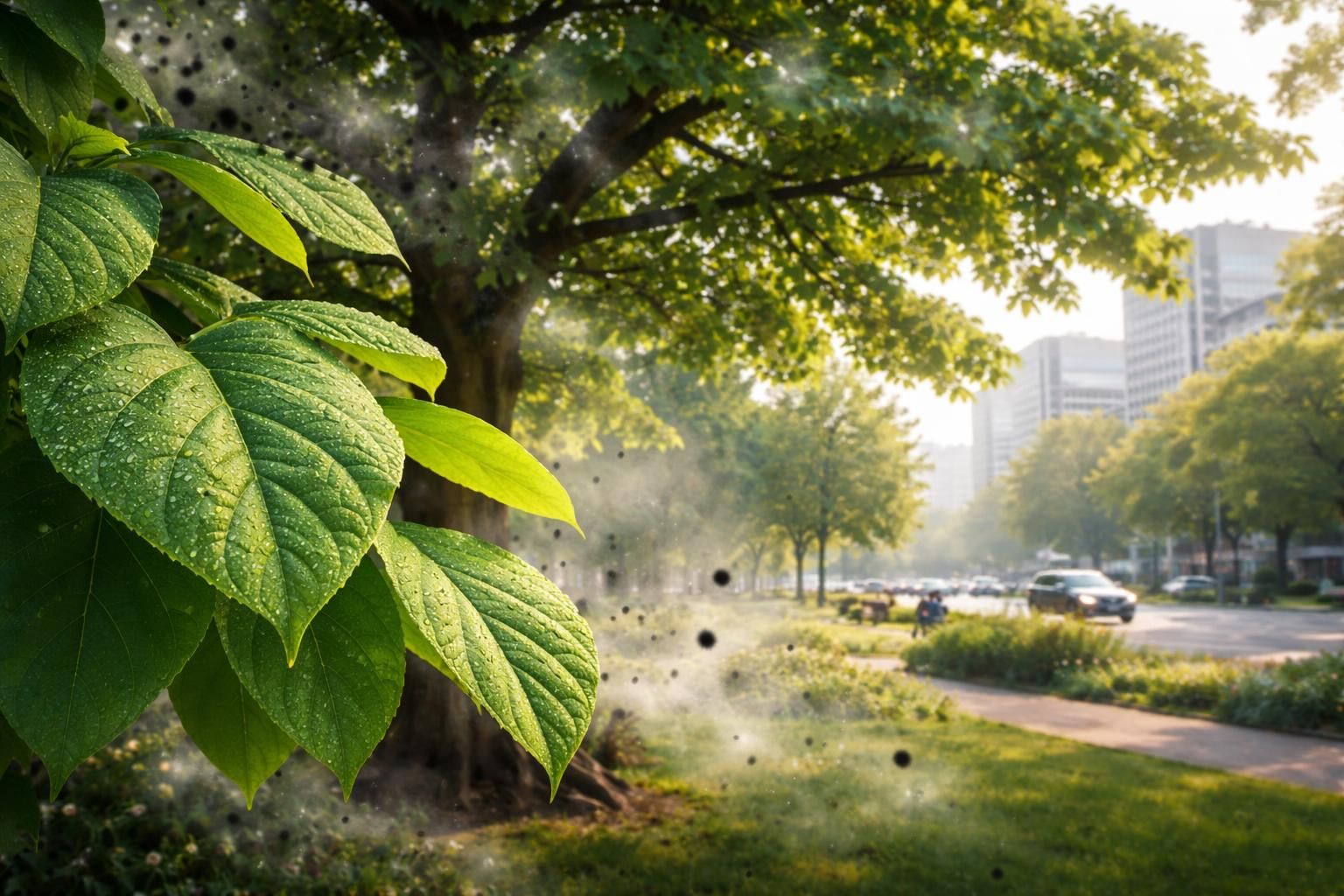 découvrez comment les feuilles du catalpa contribuent à purifier l'air ambiant et à améliorer la qualité de l'air grâce à leurs propriétés naturelles.