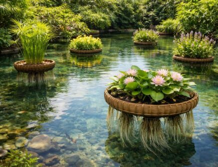 découvrez comment cultiver des plantes aquatiques sans sol pour embellir votre bassin de manière naturelle et écologique.