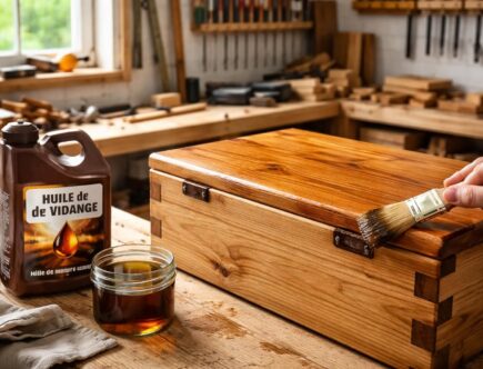 découvrez comment l'huile de vidange peut protéger et embellir le bois dans vos projets de bricolage, en apportant durabilité et résistance.