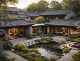 découvrez comment les siheyuan, maisons traditionnelles chinoises, ont influencé l'architecture contemporaine à travers leurs principes de design et d'harmonie.