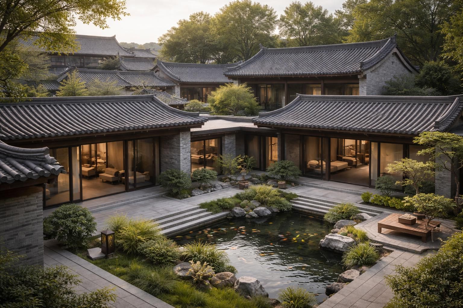 découvrez comment les siheyuan, maisons traditionnelles chinoises, ont influencé l'architecture contemporaine à travers leurs principes de design et d'harmonie.
