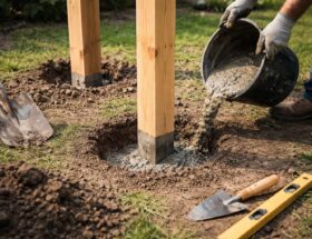 découvrez les astuces et techniques indispensables pour sceller vos poteaux en bois efficacement et obtenir un résultat durable et parfaitement stable.