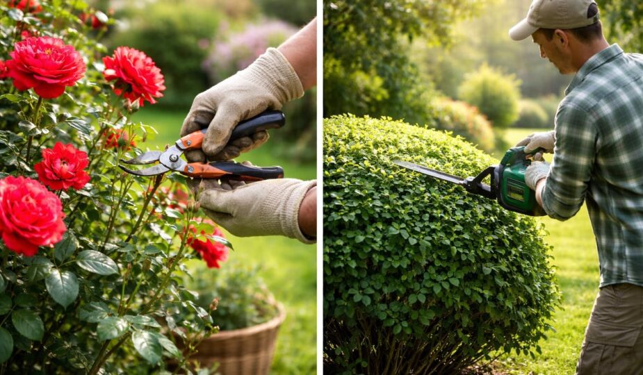 découvrez comment tailler efficacement vos rosiers et buissons grâce à des méthodes adaptées à chaque variété pour favoriser leur croissance et leur floraison.