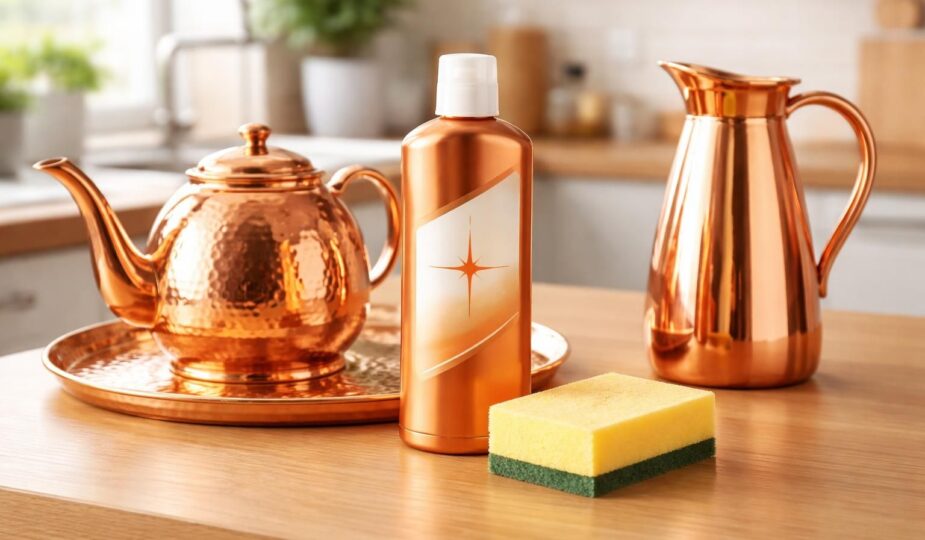 découvrez notre sélection de nettoyants pour cuivre efficaces sans frotter, adaptés à tous vos besoins pour retrouver facilement l'éclat de vos objets en cuivre.