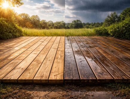 découvrez comment les conditions météorologiques influencent la durabilité de votre terrasse en palette et apprenez à la protéger efficacement.