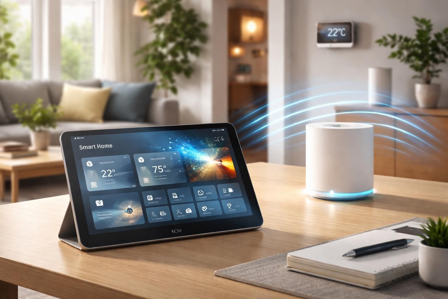 assurez une connexion wi-fi stable et rapide pour votre tablette samsung grâce à un réseau mesh optimisé sur les canaux 5 ghz, idéal pour la domotique et le streaming sans interruption.