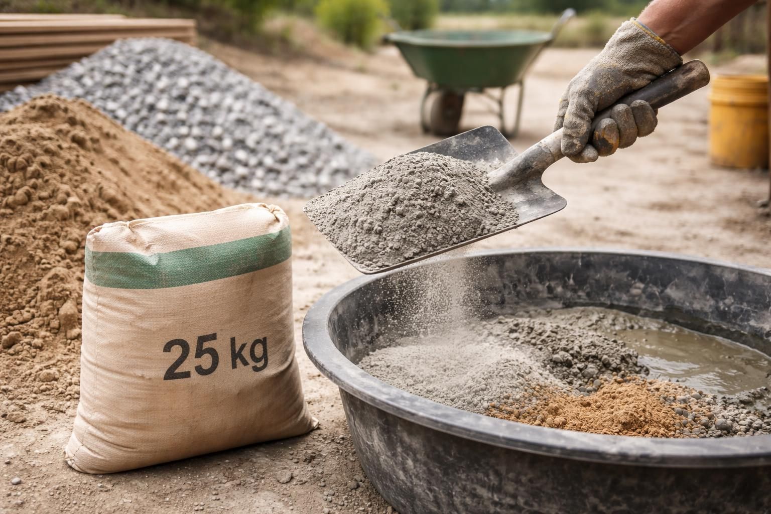 découvrez comment doser parfaitement le béton à la pelle avec un sac de 25 kg. évitez les erreurs courantes et réussissez vos travaux de construction grâce à nos conseils pratiques et expliqués pas à pas.