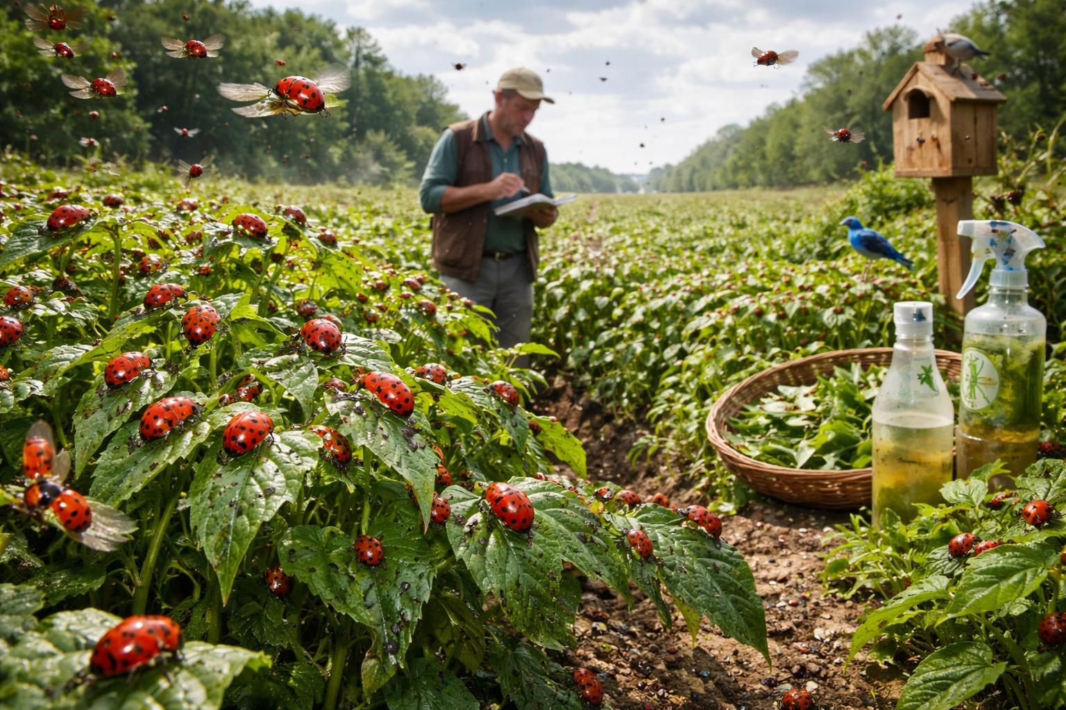 découvrez les causes de l'invasion de coccinelles et les solutions efficaces pour les contrôler et protéger votre environnement.