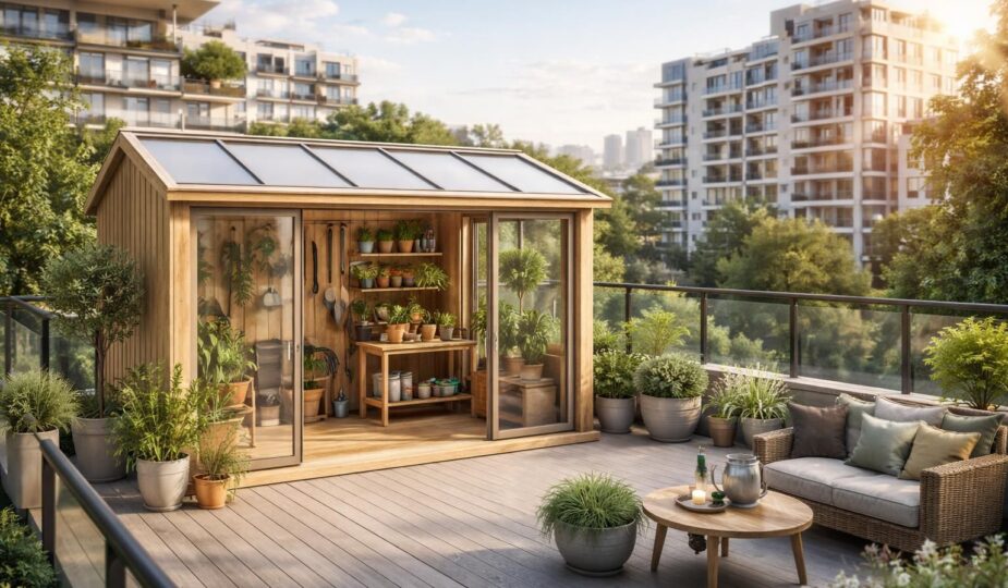 découvrez les règles essentielles de la législation pour installer un abri de jardin sur une terrasse en appartement et éviter tout litige.