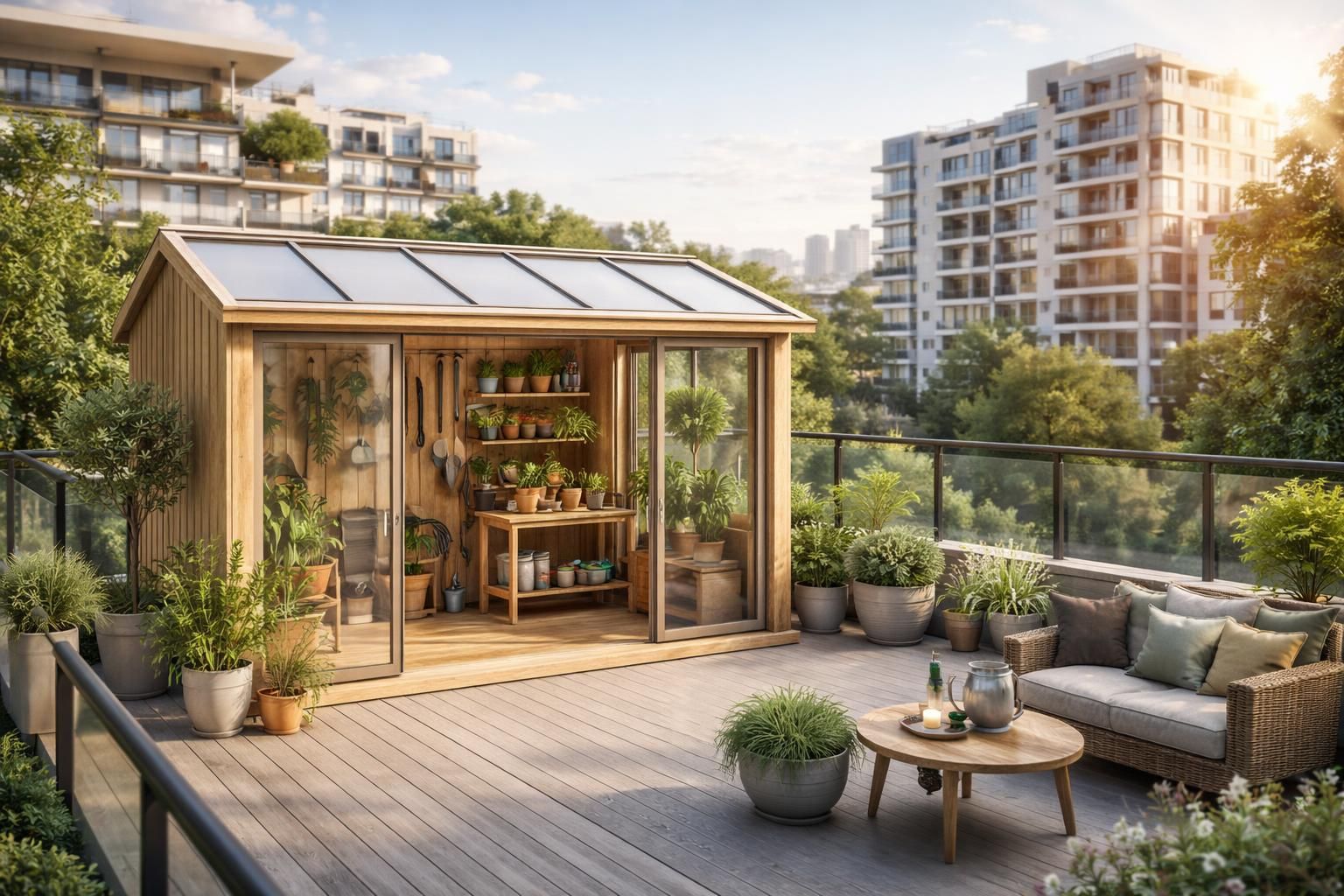 découvrez les règles essentielles de la législation pour installer un abri de jardin sur une terrasse en appartement et éviter tout litige.