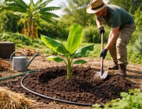 découvrez les meilleures pratiques pour planter un bananier en pleine terre efficacement, afin d'assurer une croissance optimale et une récolte abondante dans votre jardin.