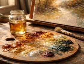 découvrez pourquoi le temps de séchage de l'huile de lin à l'essence de térébenthine est essentiel pour la qualité et la durabilité de vos peintures.