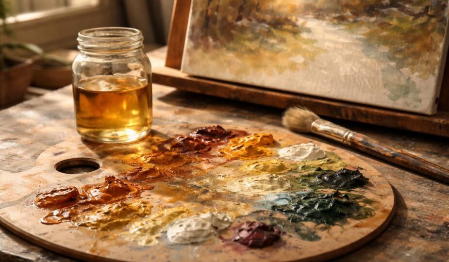 découvrez pourquoi le temps de séchage de l'huile de lin à l'essence de térébenthine est essentiel pour la qualité et la durabilité de vos peintures.