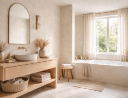 découvrez comment l'enduit à la chaux peut transformer votre salle de bain en un espace élégant et naturel. inspirez-vous de nos idées déco pour un design unique et chaleureux.